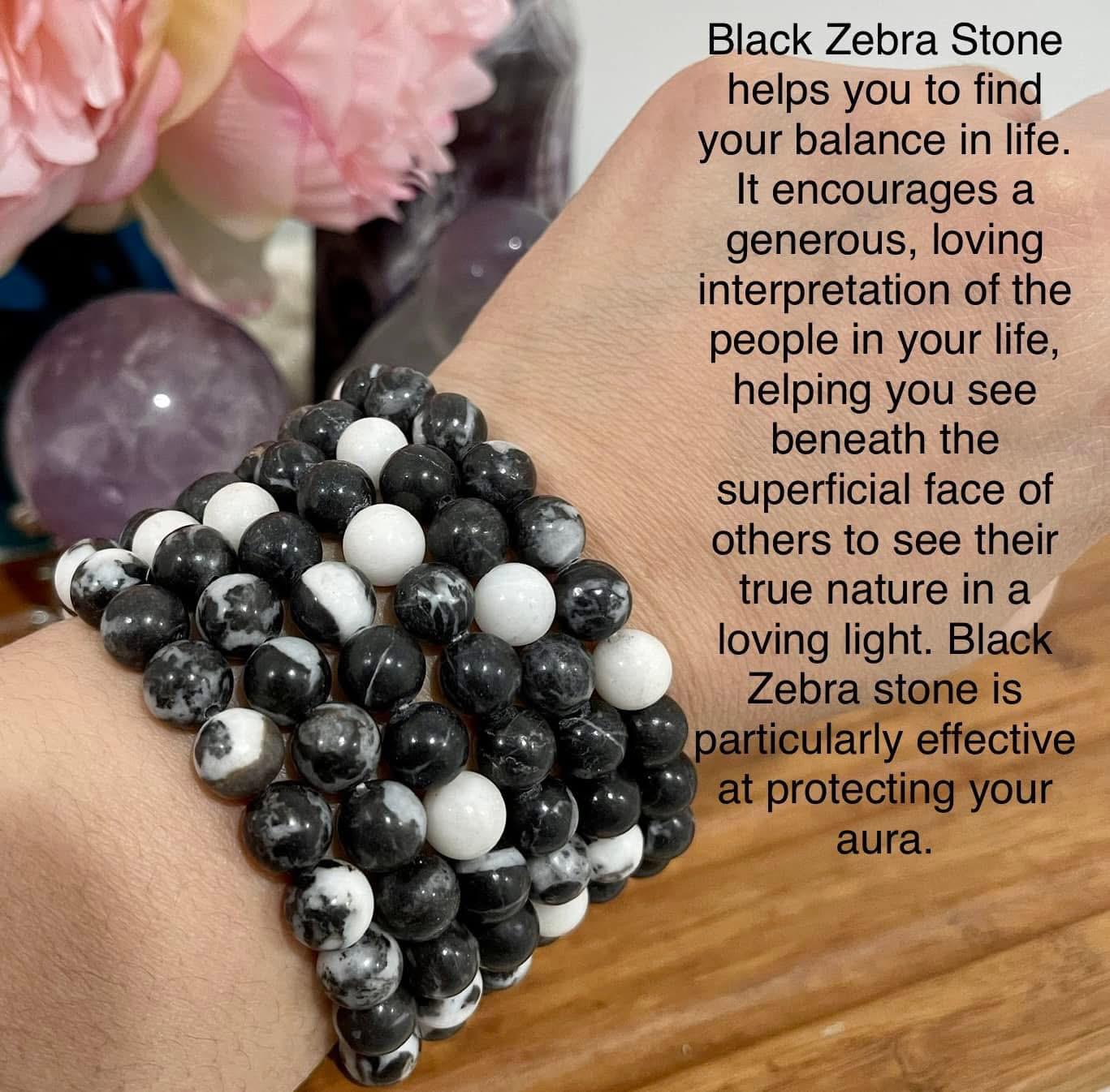 Black Zebra Jasper