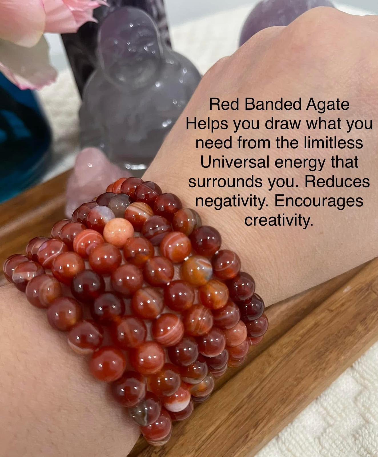 Red Banded Agate