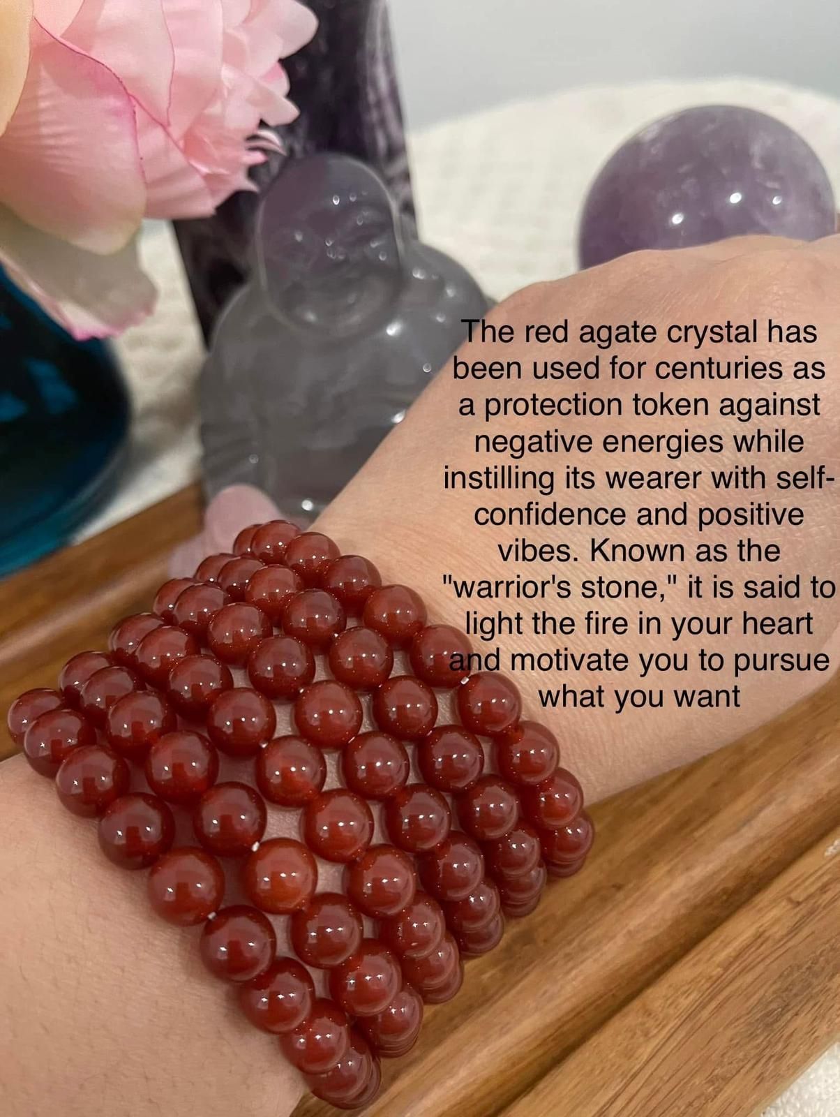 The Red Agate Crystal